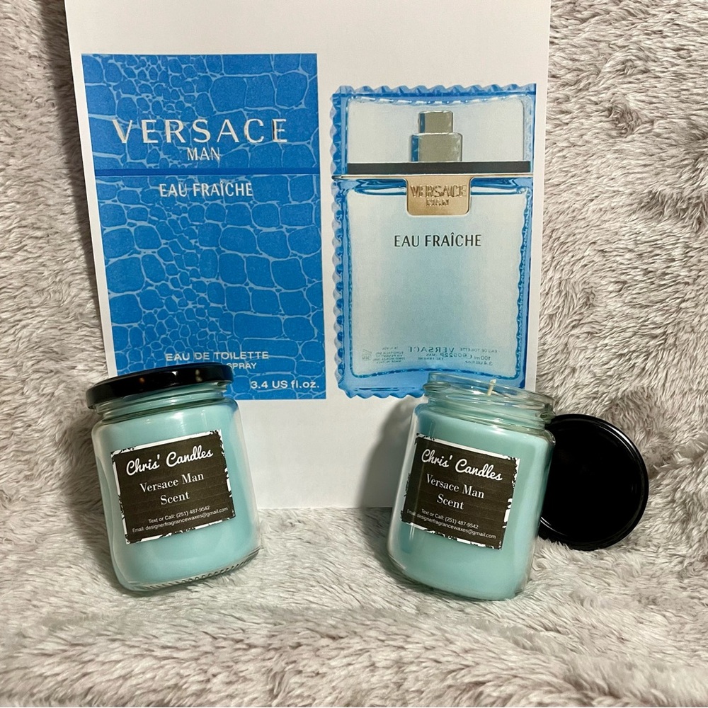 Versace Man Scent Candle Bundle